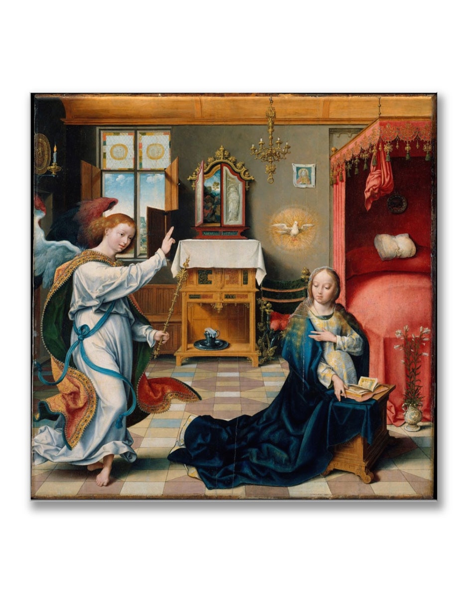 Cuadro decorativo La anunciación by Joos Van Cleve