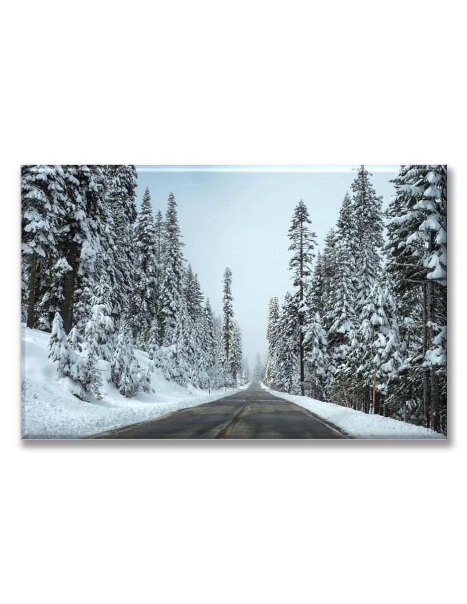 Cuadro decorativo Industria Grafica Ciento 23 Camino en la nieve