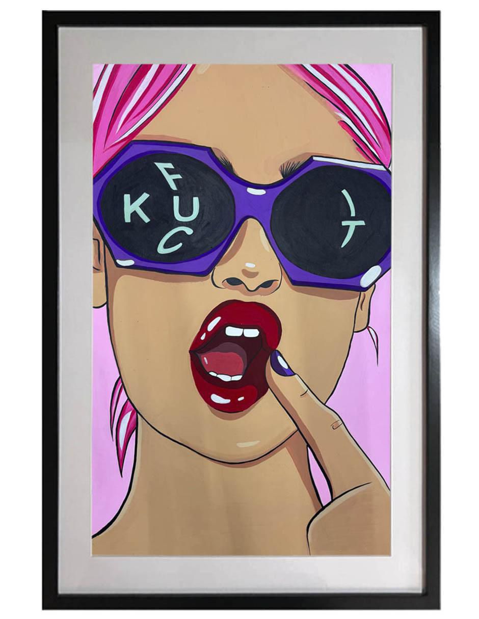 Pintura Kfucit técnica acrílico Pop Pintura Kfucit técnica acrílico Pop