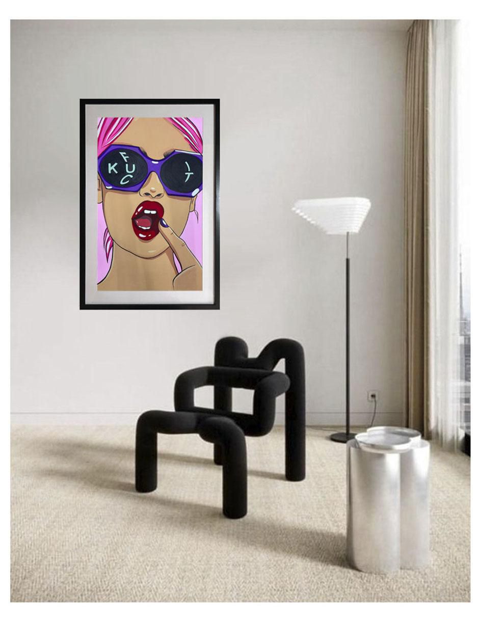 Pintura Kfucit técnica acrílico Pop 3