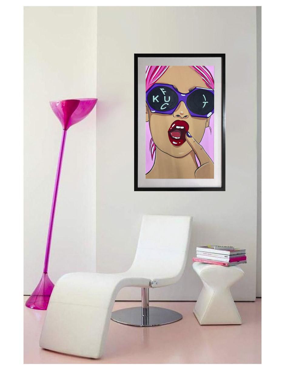 Pintura Kfucit técnica acrílico Pop 4