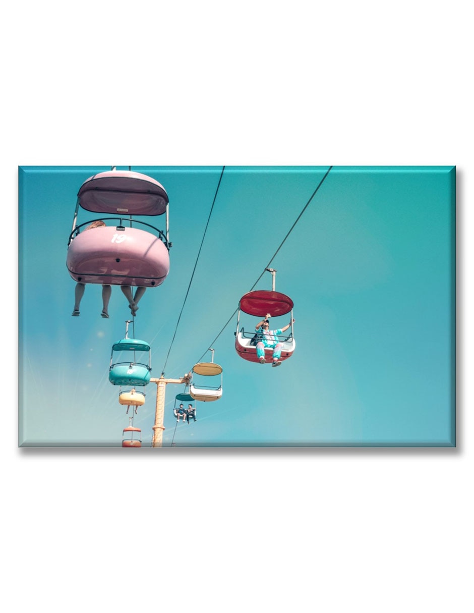 Cuadro decorativo Industria Grafica Ciento 23 Juego mecánico volador