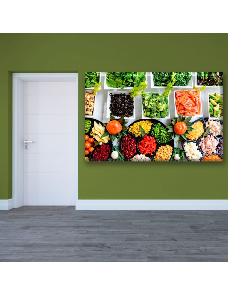 Cuadro decorativo Variedad de verduras 5