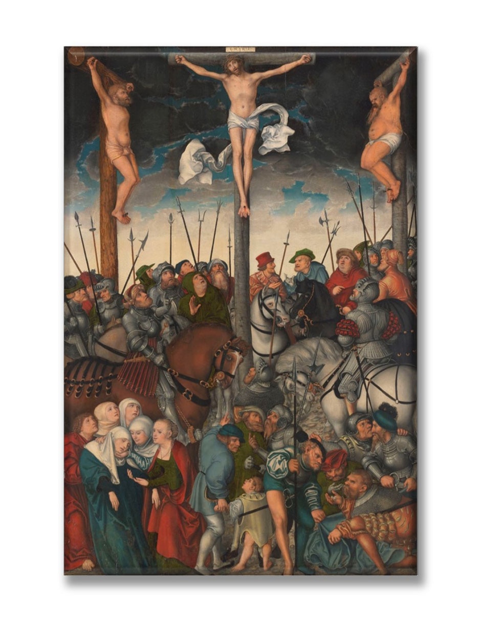 Cuadro decorativo Industria Grafica Ciento 23 La crucifixión