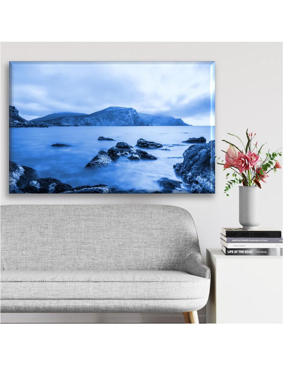 Cuadro decorativo Industria Grafica Ciento 23 Paisaje cyan