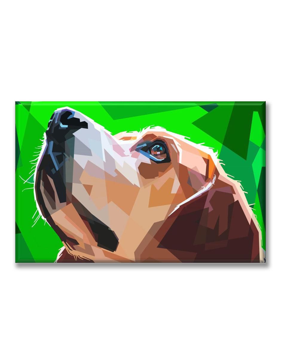 Cuadro decorativo Industria Grafica Ciento 23 Perro art pop