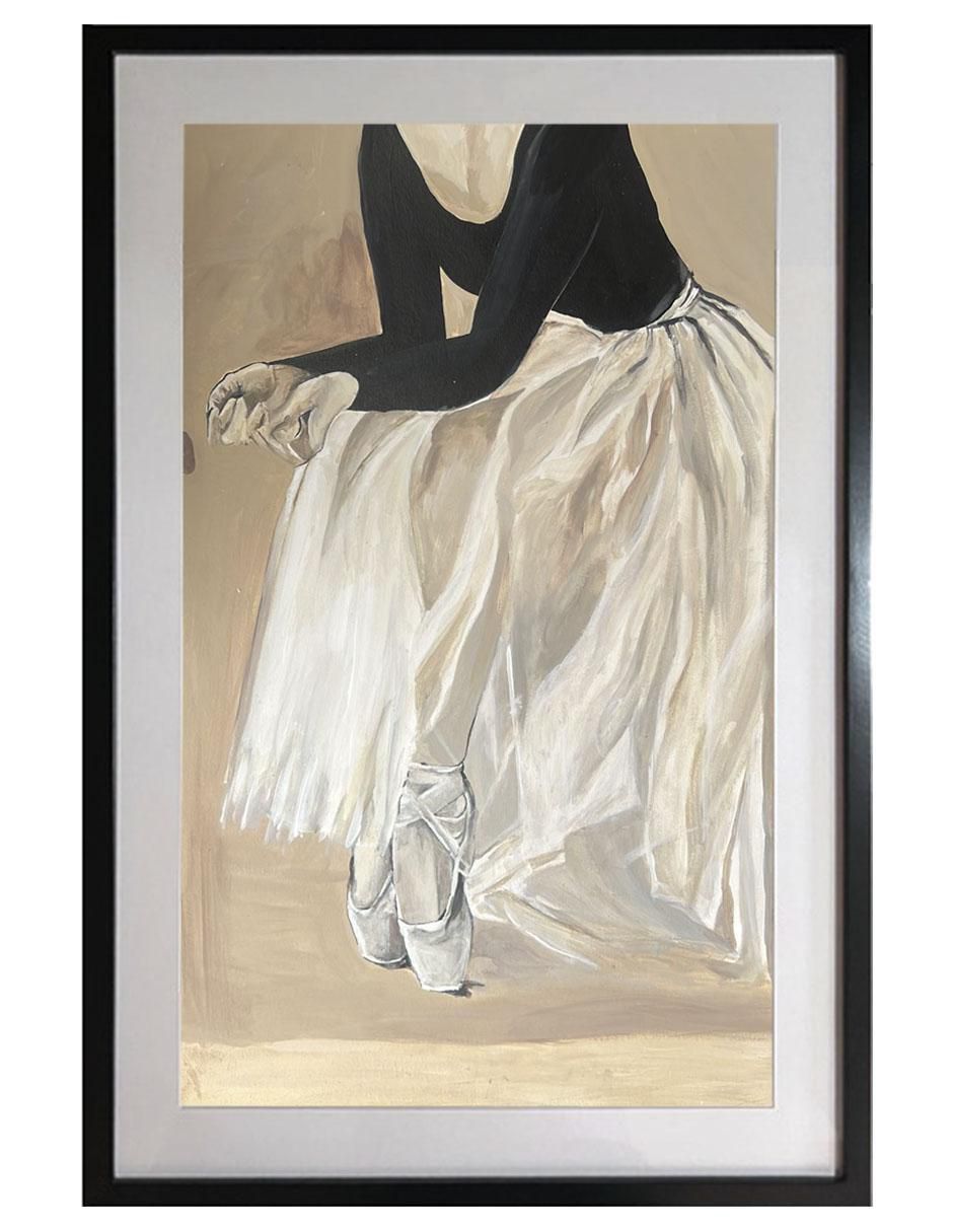 Pintura Ballet técnica acrílico Pintura Ballet técnica acrílico