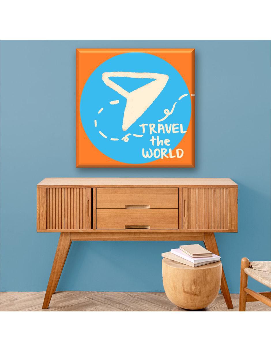 Cuadro decorativo Avión de papel 5
