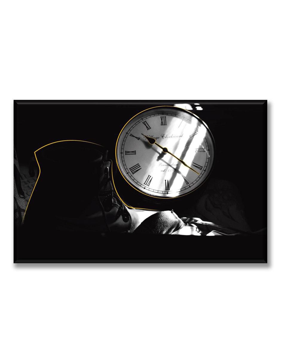 Cuadro decorativo Industria Grafica Ciento 23 Reloj vintage