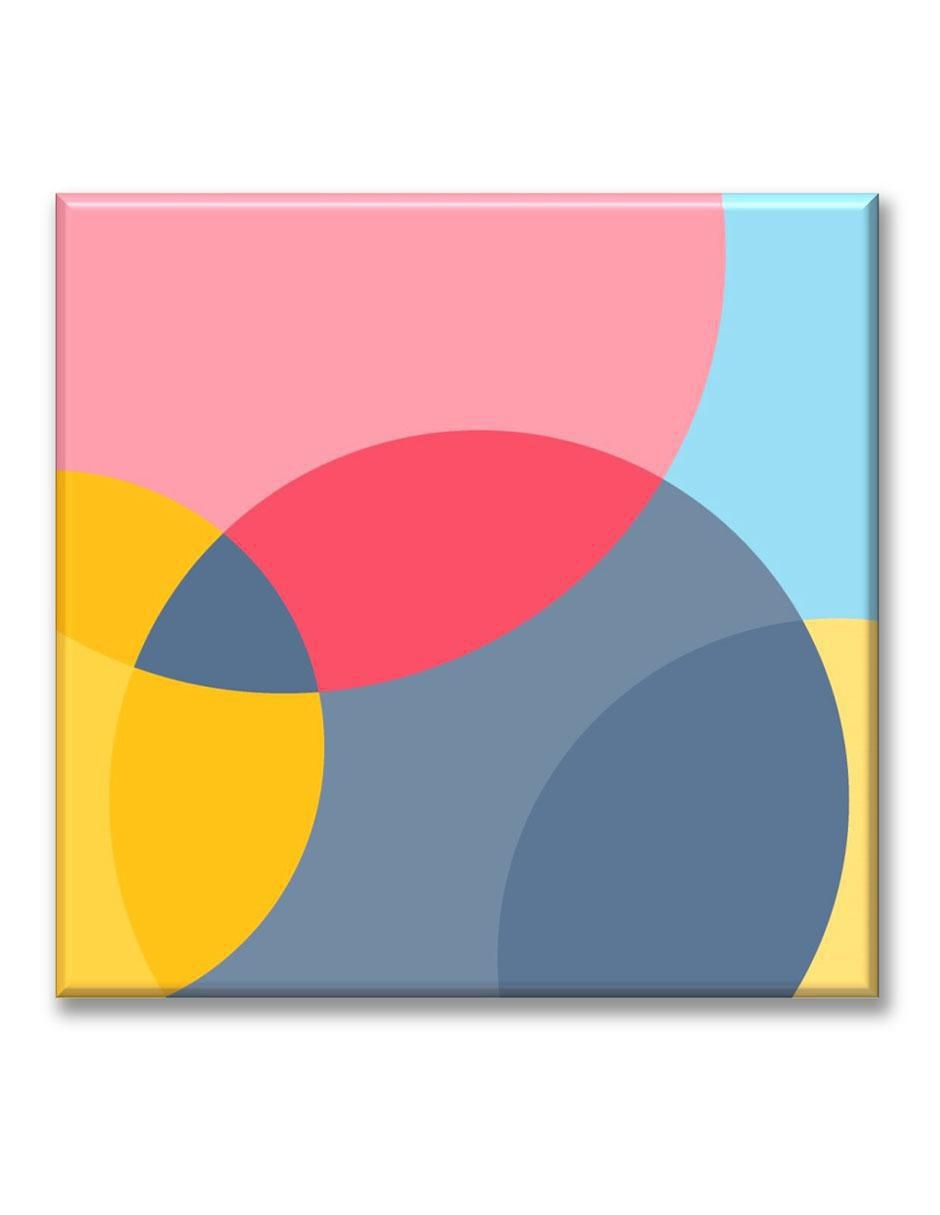 Cuadro decorativo Industria Grafica Ciento 23 Círculos de colores