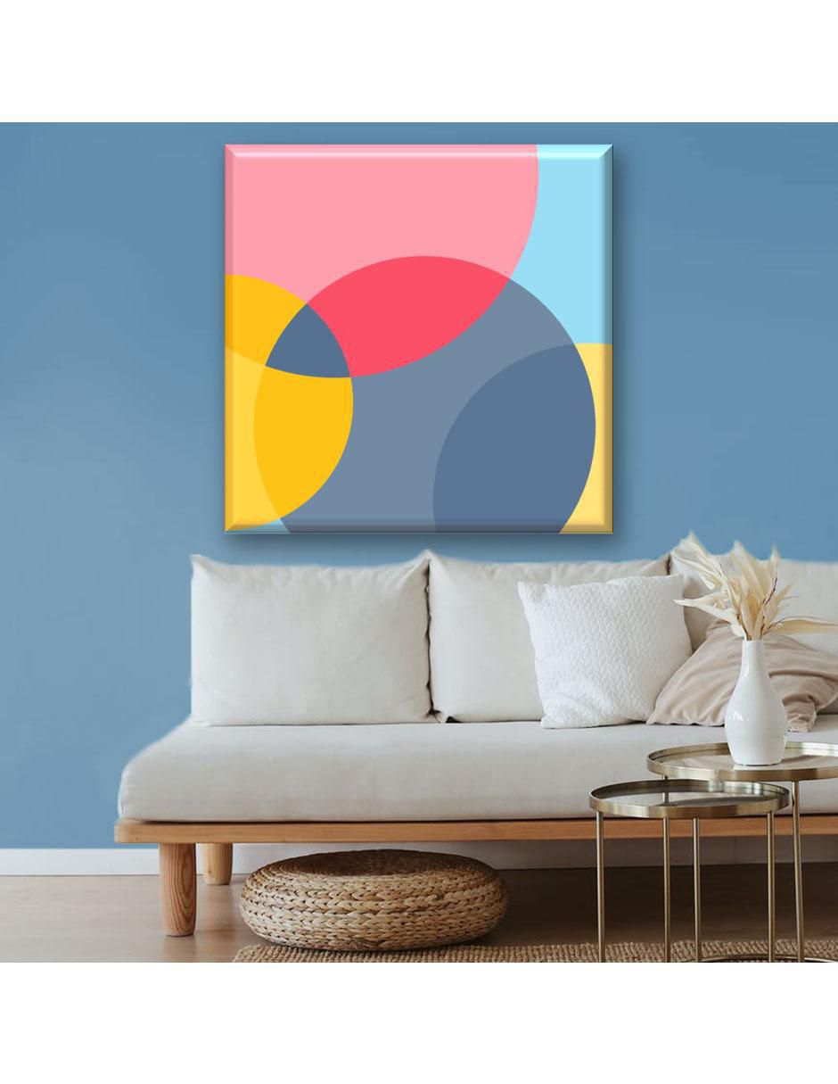 Cuadro decorativo Industria Grafica Ciento 23 Círculos de colores