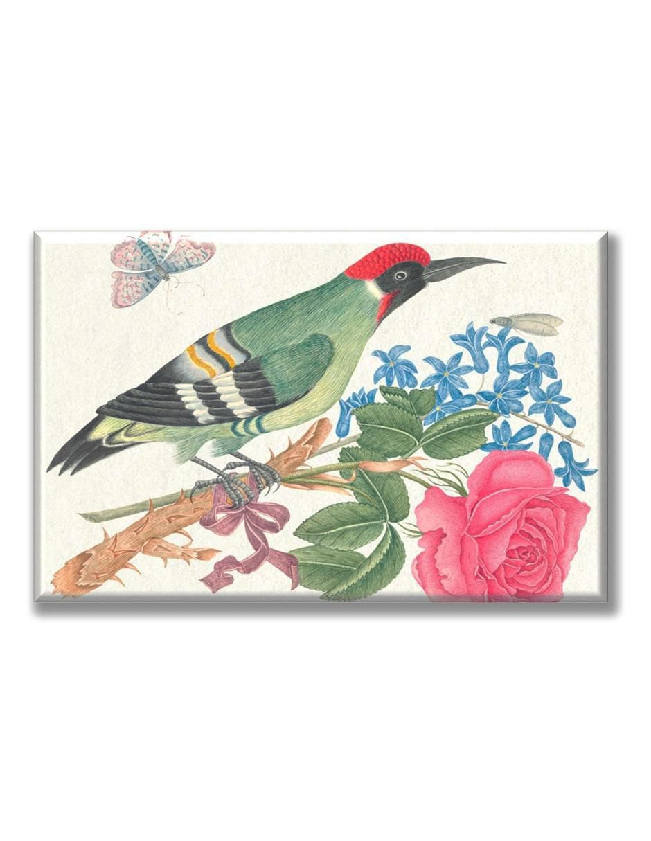 Cuadro decorativo Industria Grafica Ciento 23 Acuarela pájaro ilustración