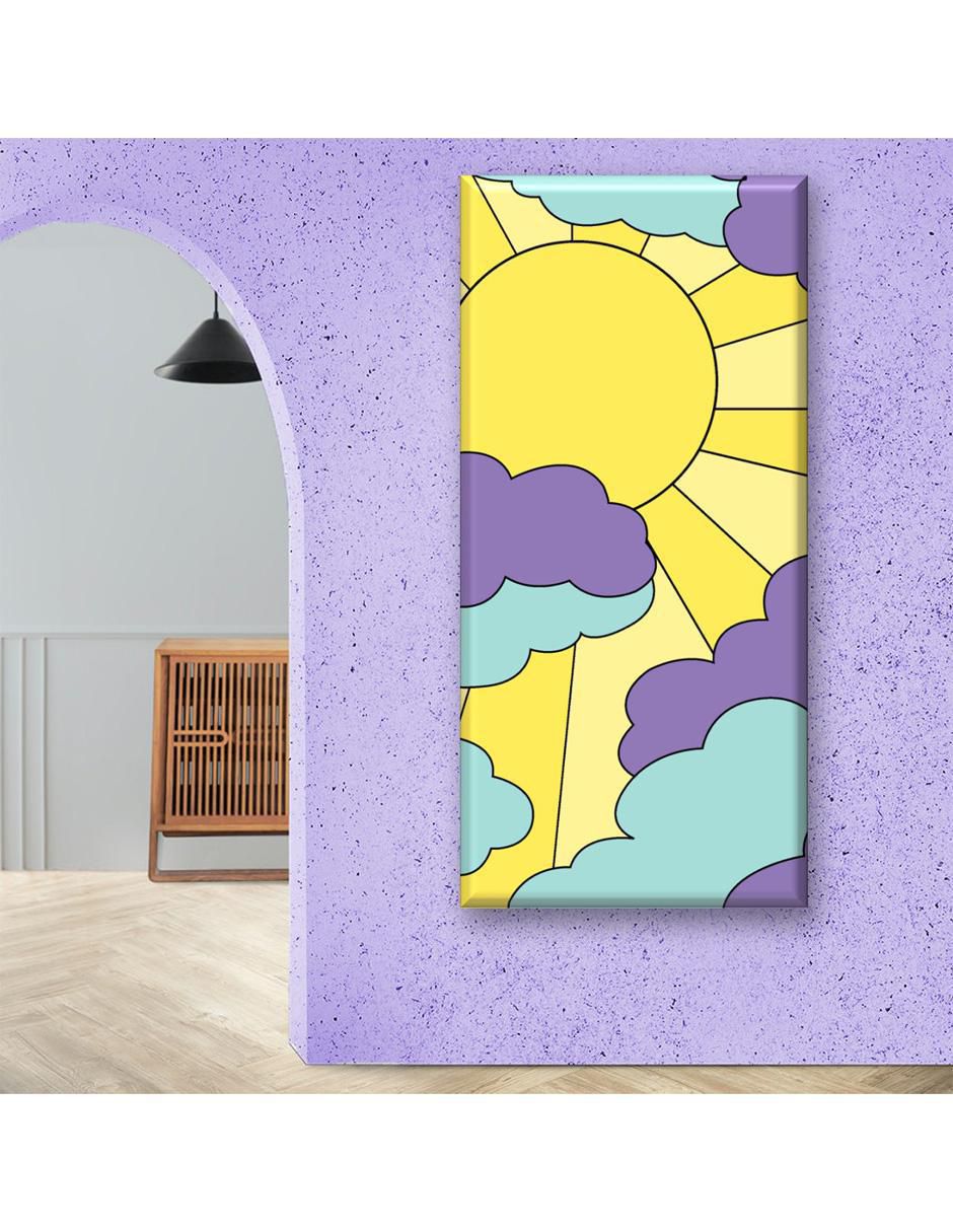 Cuadro decorativo Industria Grafica Ciento 23 Sol y nubes