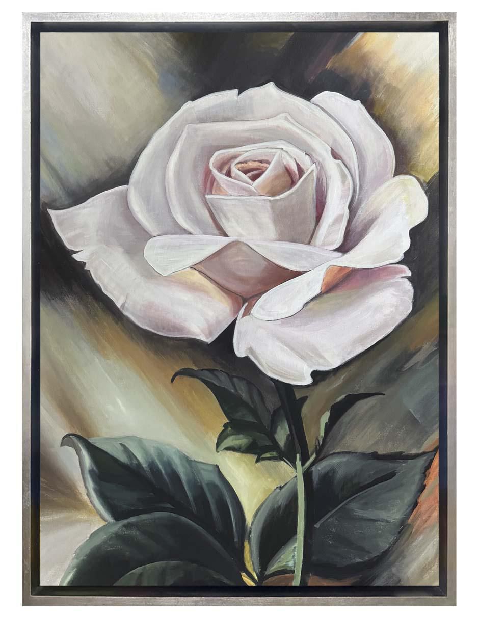 Pintura Rosa Rosa técnica acrílico Flores Pintura Rosa Rosa técnica acrílico Flores