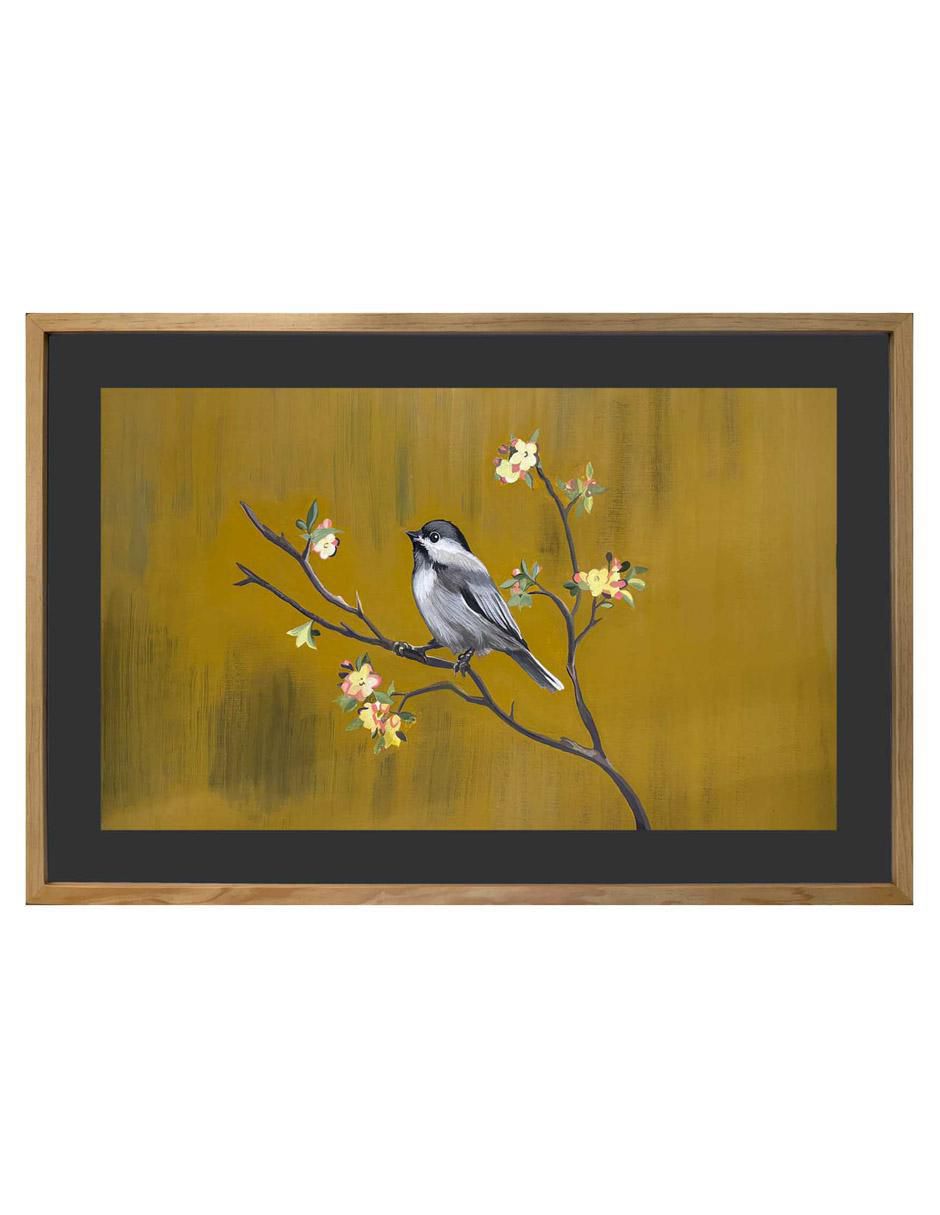 Pintura Lucia técnica acrílico Pájaro Pintura Lucia técnica acrílico Pájaro