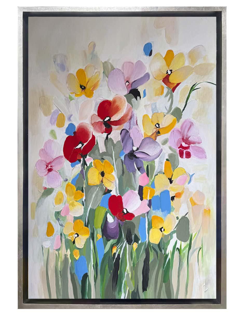 Pintura Flowers técnica mixta Flowers Pintura Flowers técnica mixta Flowers
