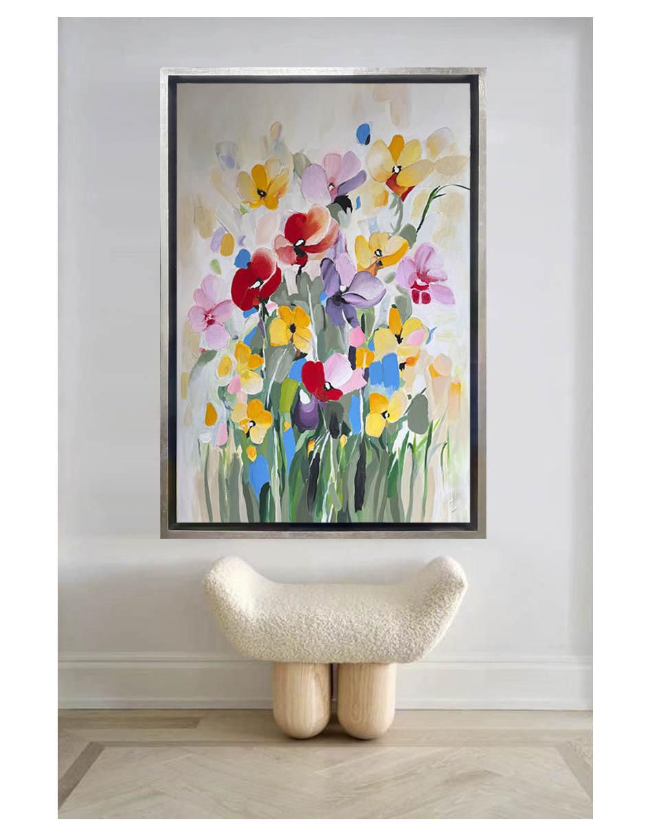 Pintura Flowers técnica mixta Flowers 3