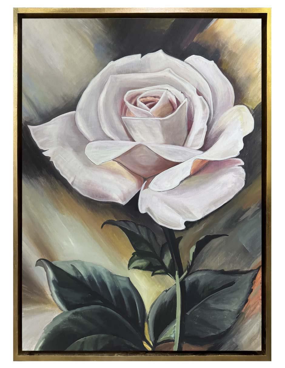 Pintura Rosa Rosa técnica acrílico Flores Pintura Rosa Rosa técnica acrílico Flores
