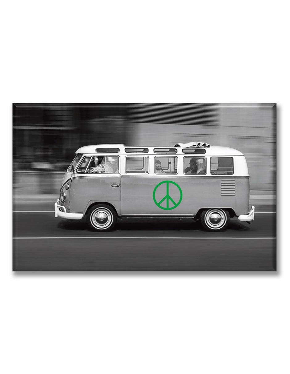 Cuadro decorativo Combi hippie 1