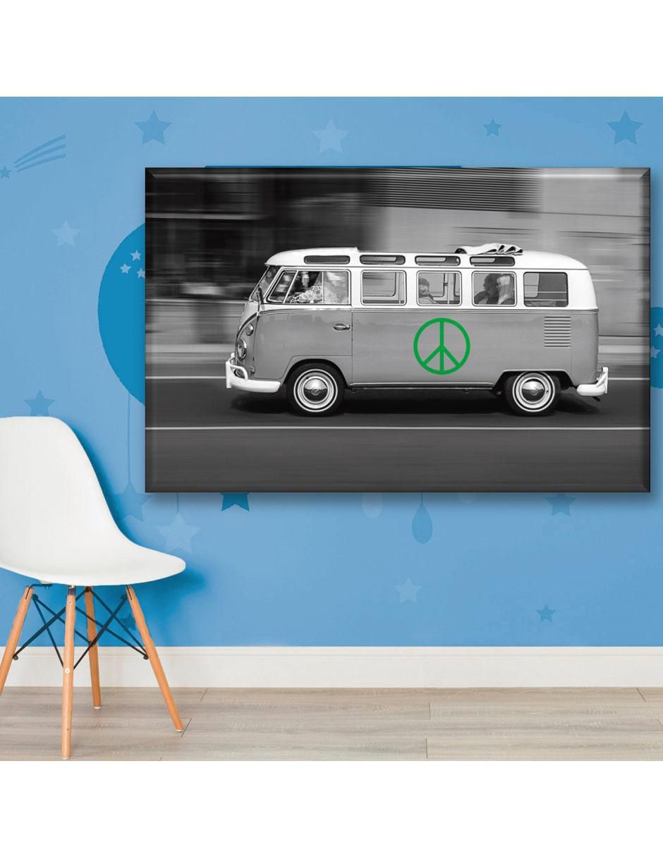 Cuadro decorativo Combi hippie 5