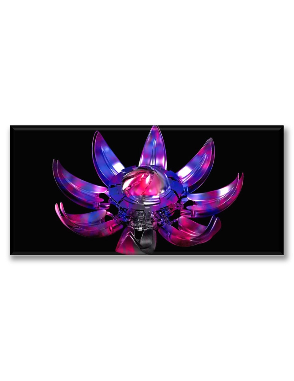 Cuadro decorativo Industria Grafica Ciento 23 Flor mecánica
