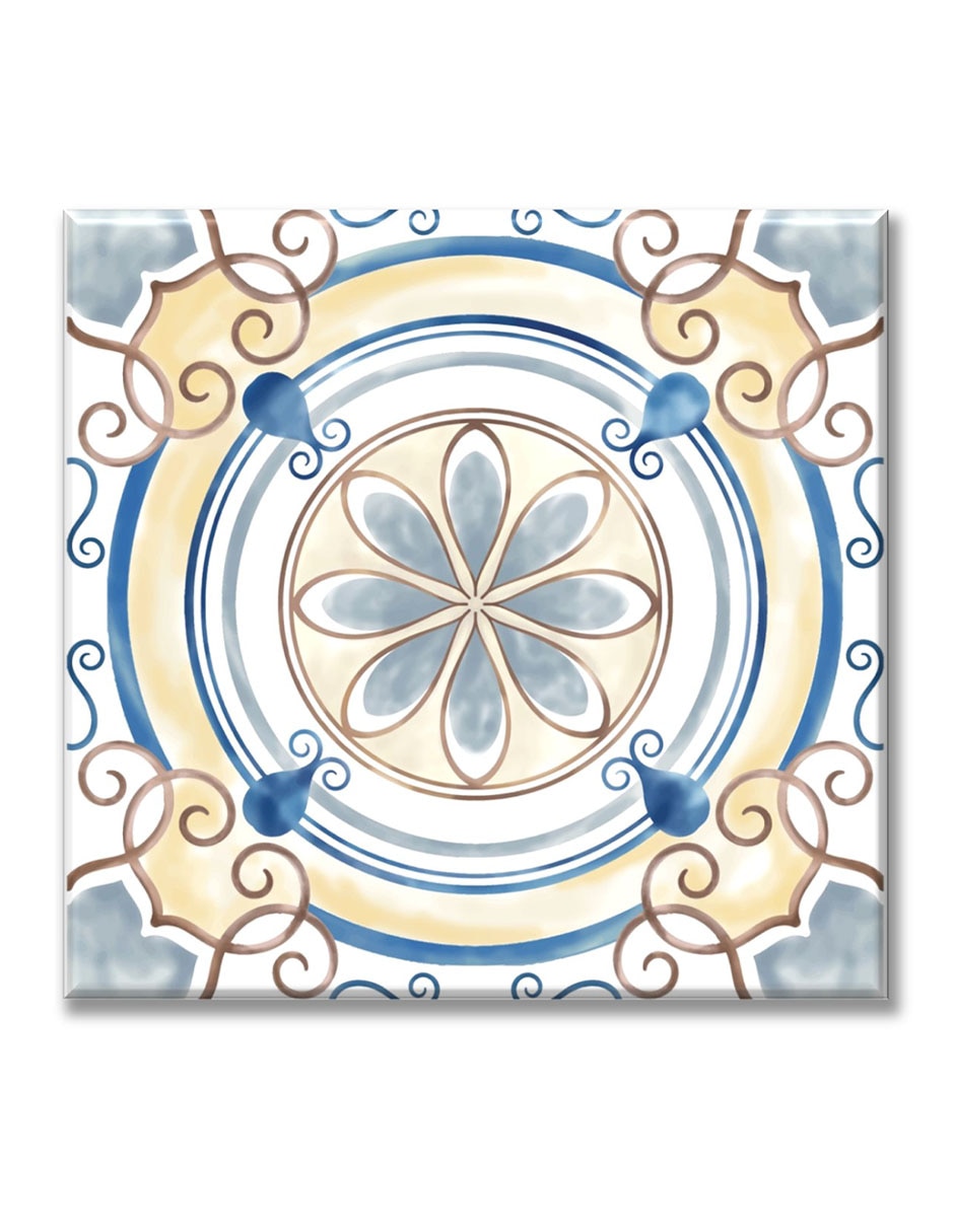 Cuadro decorativo Flor circular 1