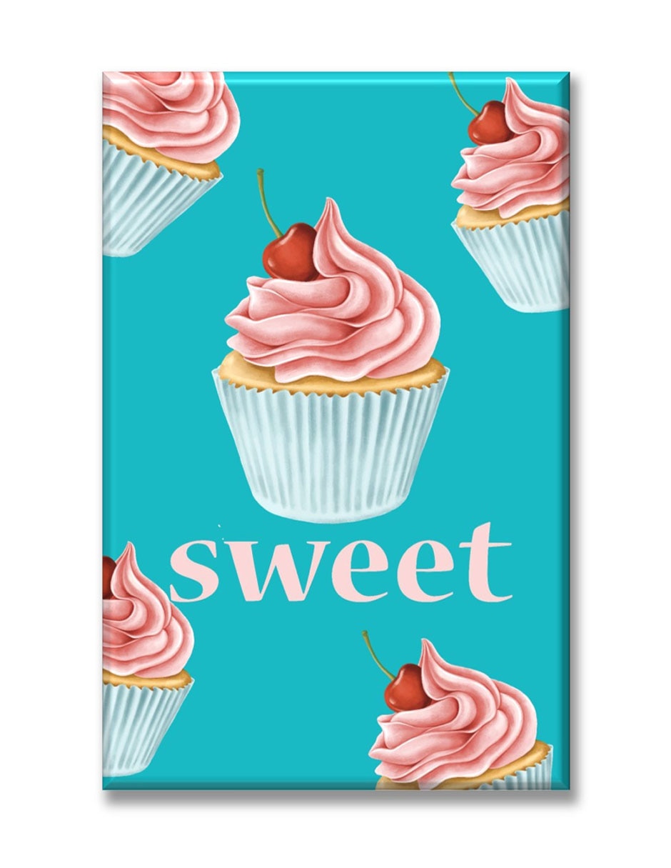 Cuadro decorativo Industria Grafica Ciento 23 Cupcakes rosas