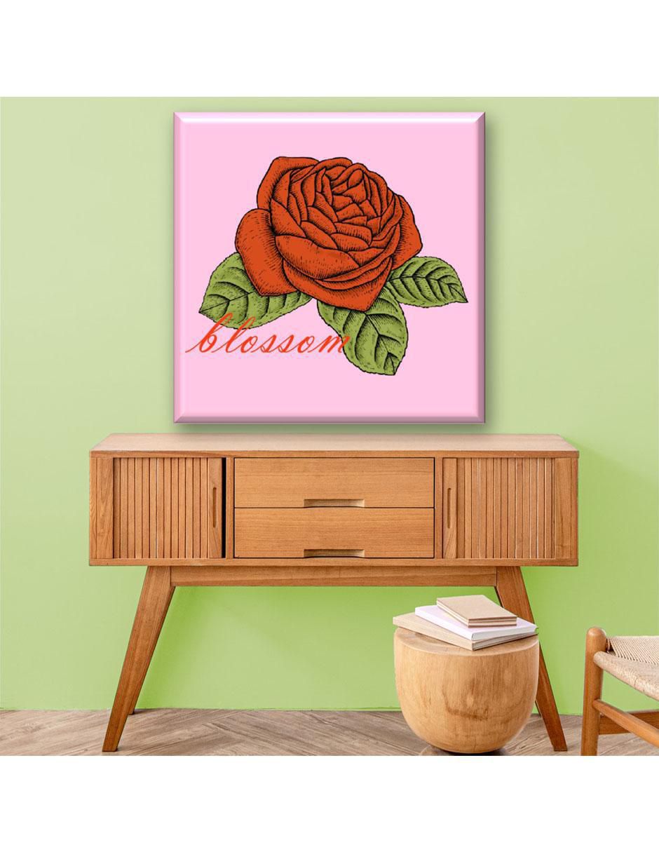 Cuadro decorativo Rosa blossom 5