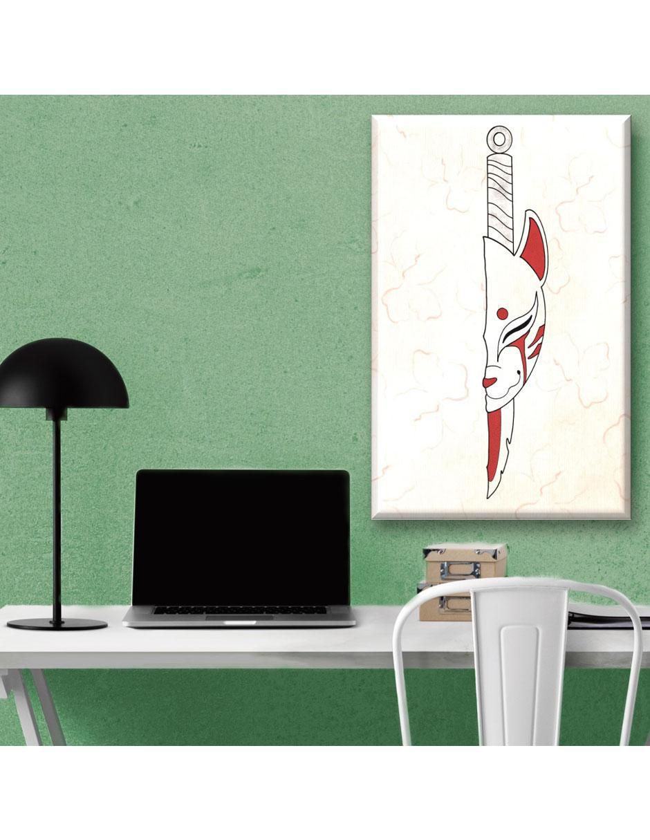 Cuadro decorativo Industria Grafica Ciento 23 Máscara japonesa