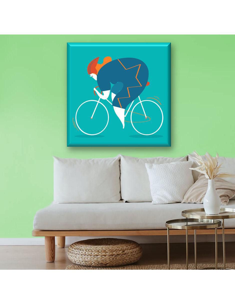 Cuadro decorativo Industria Grafica Ciento 23 Ciclista