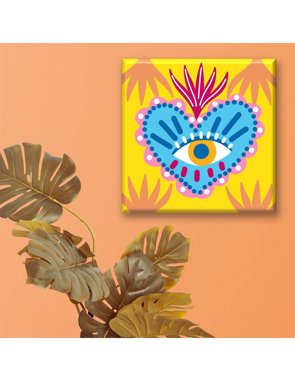 Cuadro decorativo Corazón con ojo 5