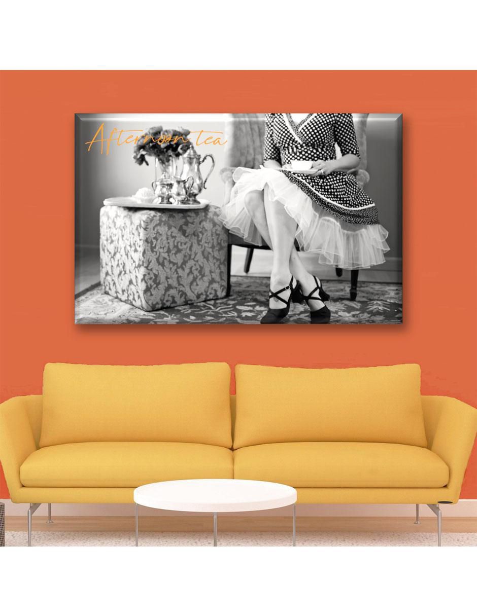 Cuadro decorativo Té blanco y negro 5