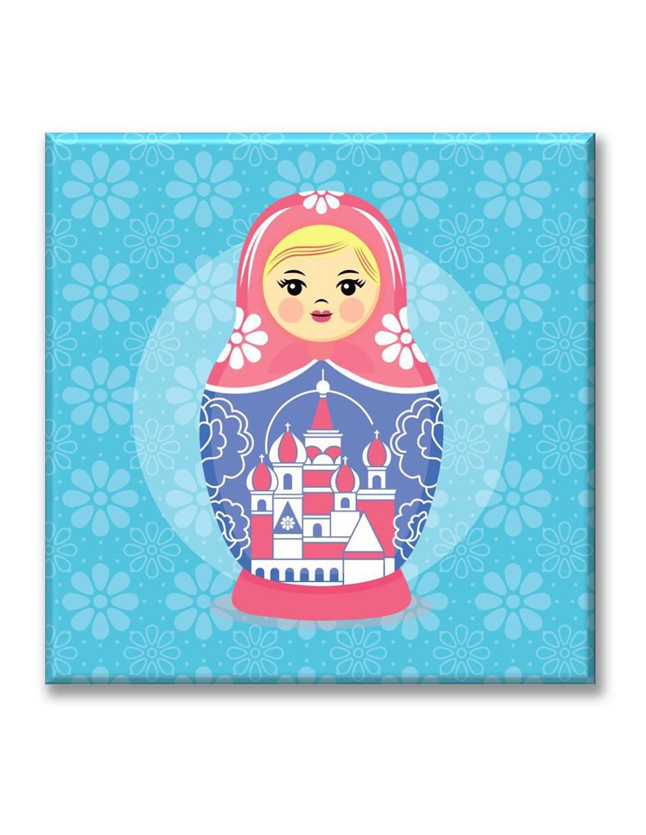 Cuadro decorativo Industria Grafica Ciento 23 Muñeca rusa