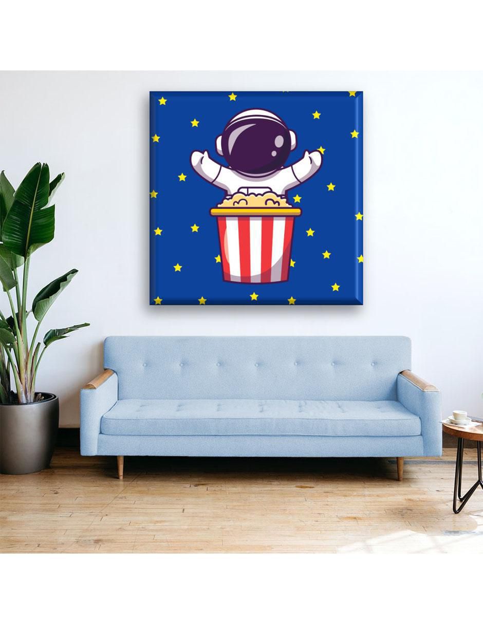 Cuadro decorativo Astronauta en el cine 5