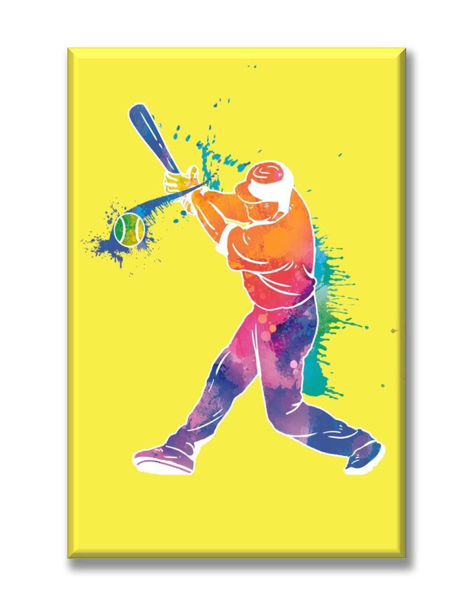 Cuadro decorativo Industria Grafica Ciento 23 Jugador beisbol
