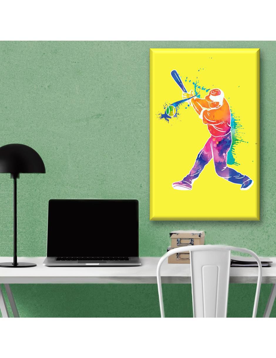 Cuadro decorativo Industria Grafica Ciento 23 Jugador beisbol