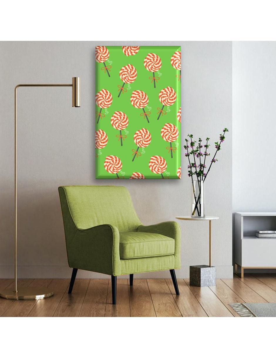 Cuadro decorativo Paletas de menta 5