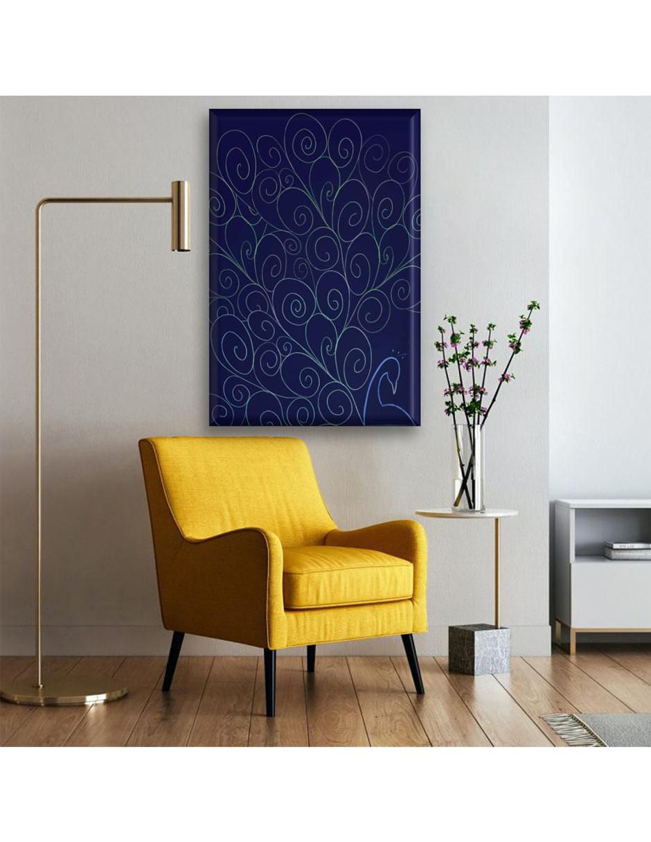 Cuadro decorativo Industria Grafica Ciento 23 Pavo real