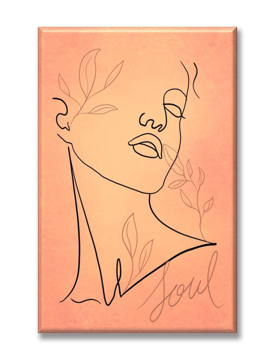 Cuadro decorativo Mujer silueta 1