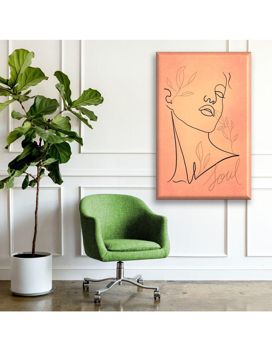 Cuadro decorativo Mujer silueta 5