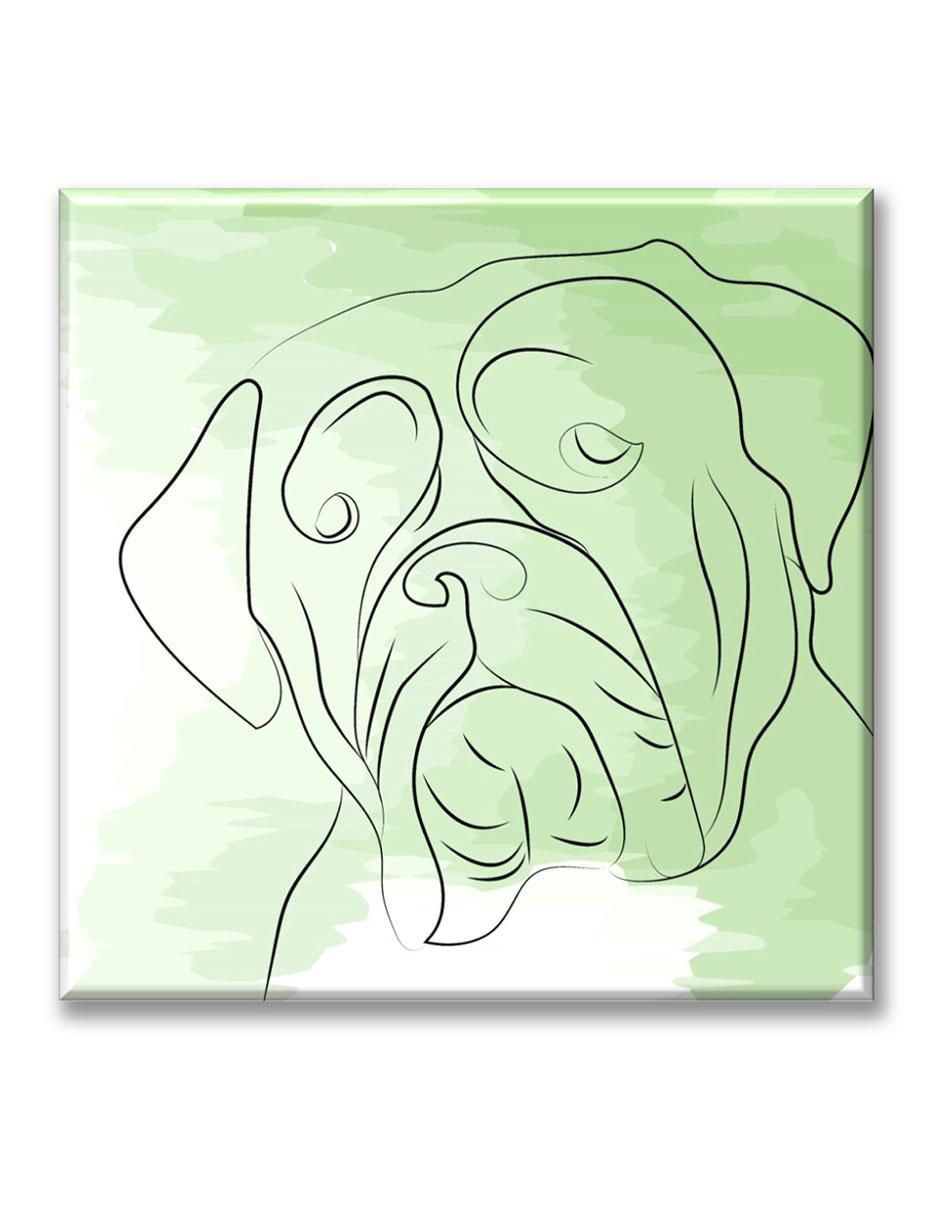 Cuadro decorativo Perrito arrugado 1
