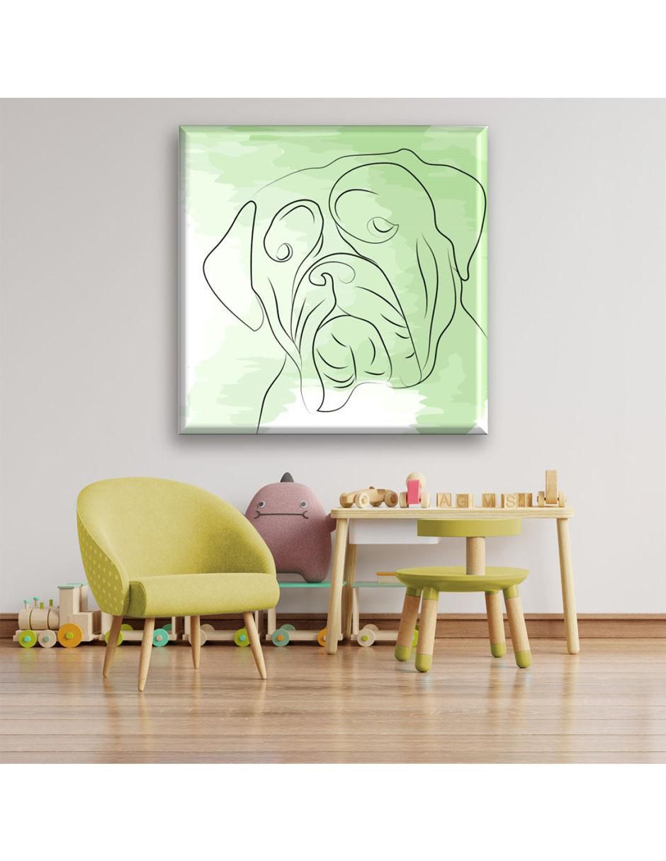 Cuadro decorativo Perrito arrugado 5