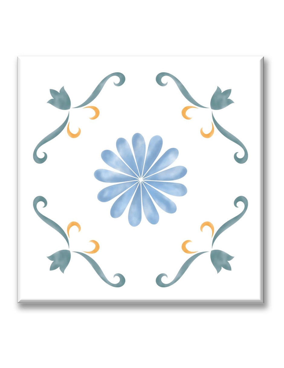 Cuadro decorativo Industria Grafica Ciento 23 Adorno de flor