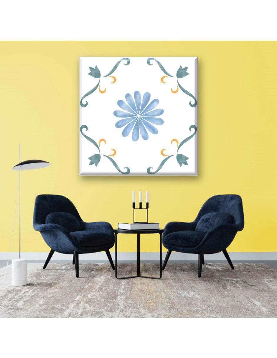 Cuadro decorativo Industria Grafica Ciento 23 Adorno de flor