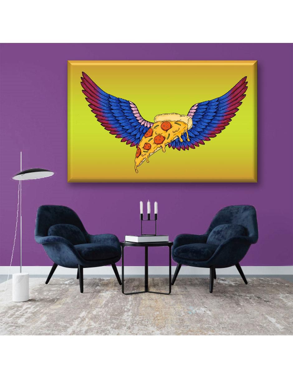 Cuadro decorativo Pizza angelical 5