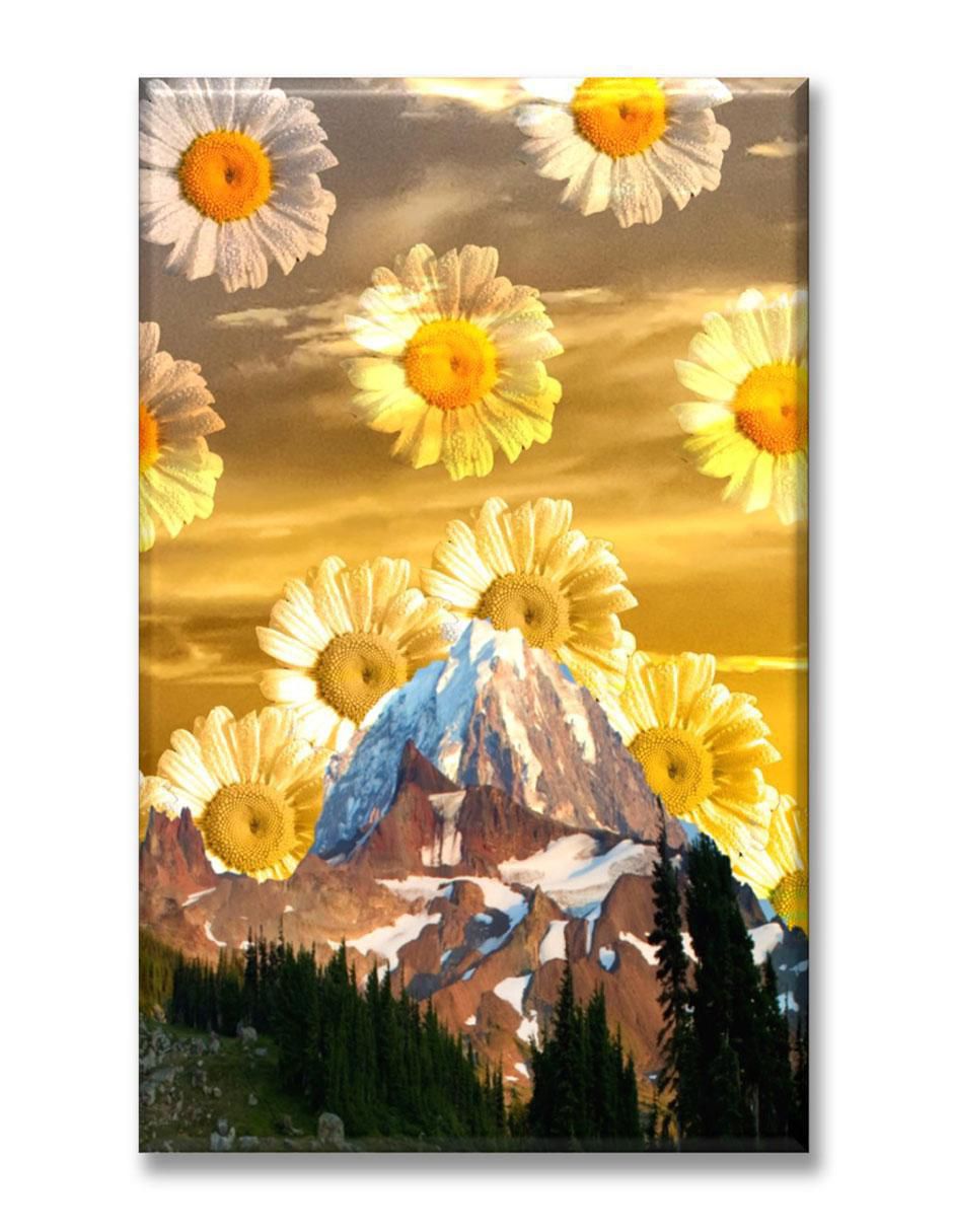 Cuadro decorativo Collage montaña 1