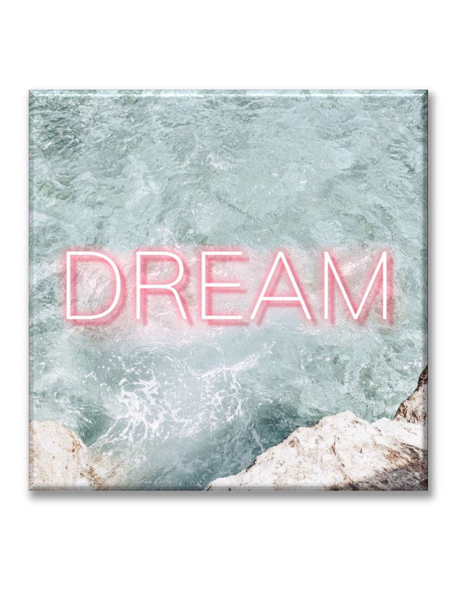 Cuadro decorativo Industria Grafica Ciento 23 Dream frase