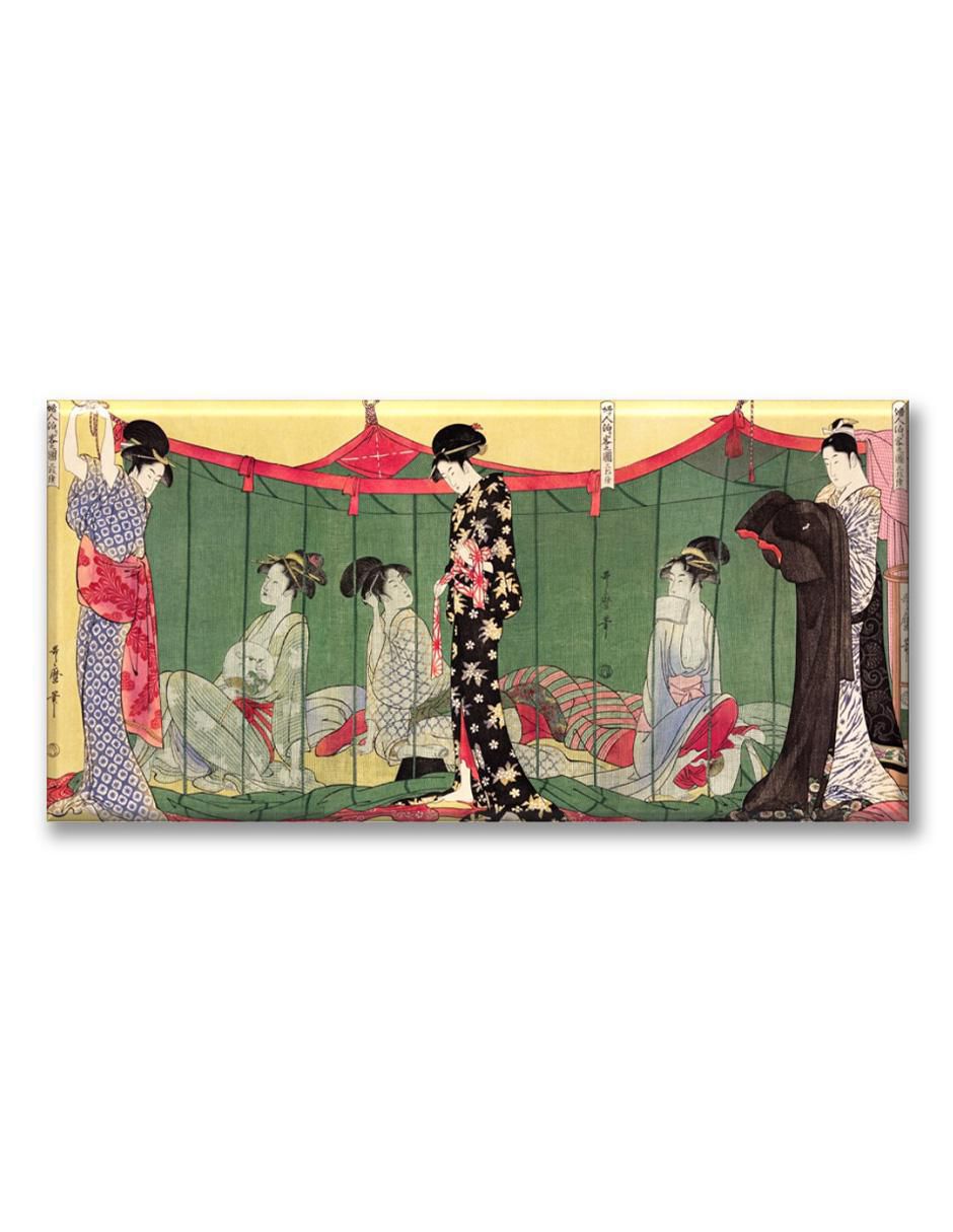 Cuadro decorativo Industria Grafica Ciento 23 Mujeres durante la noche