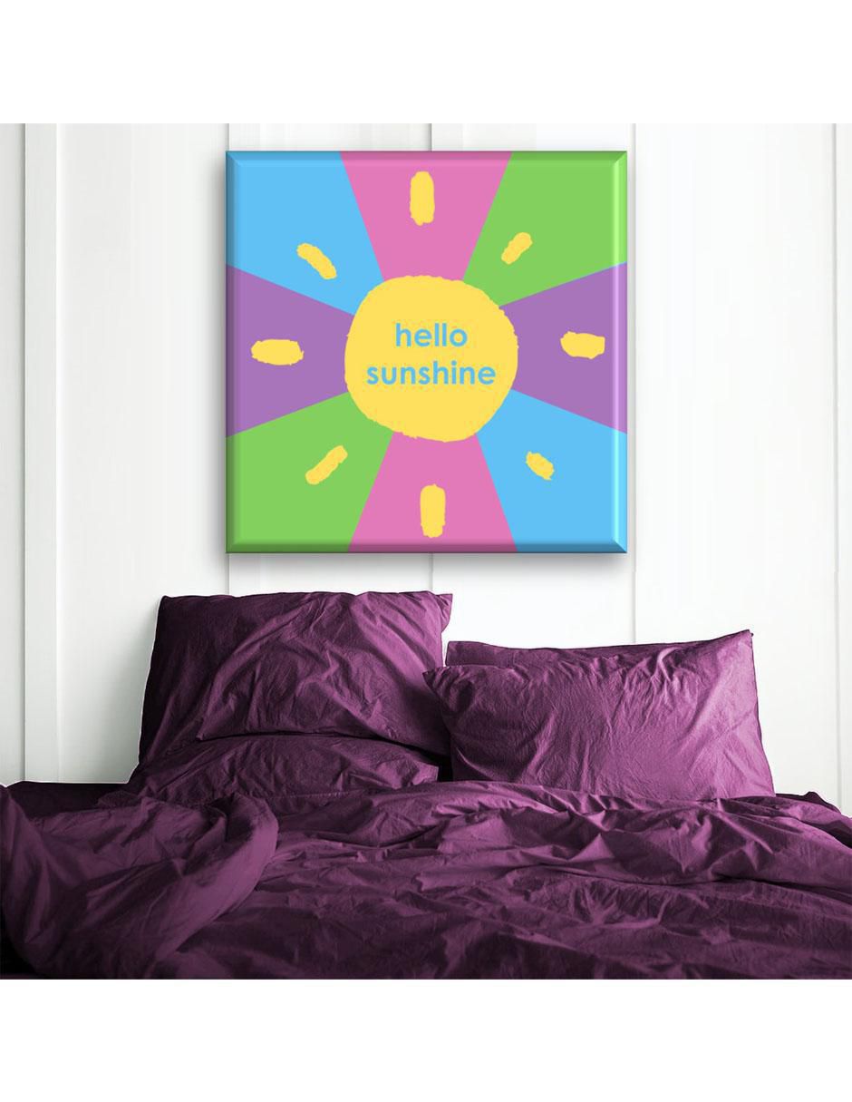 Cuadro decorativo Sol dibujo 5