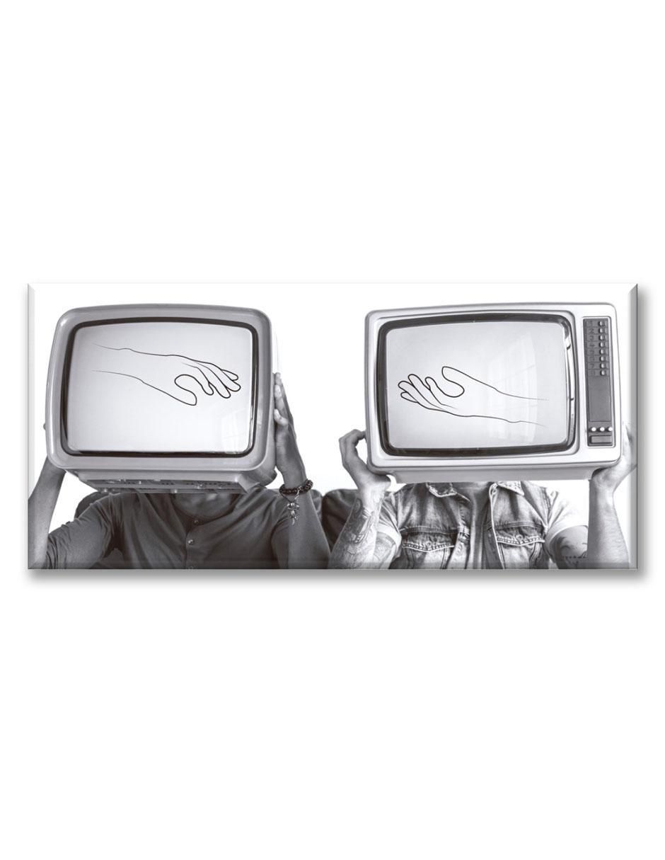 Cuadro decorativo Cabeza de televisión 1